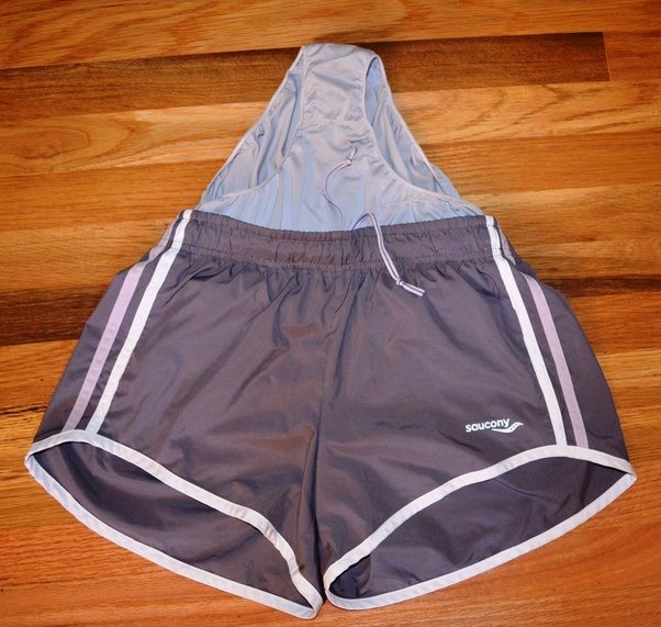 shorts with built in underwear 